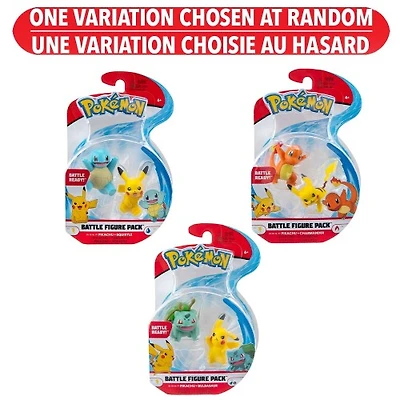 Pokémon Battle Figure Two Pack - Kanto Assortment – One Variation Chosen at Random