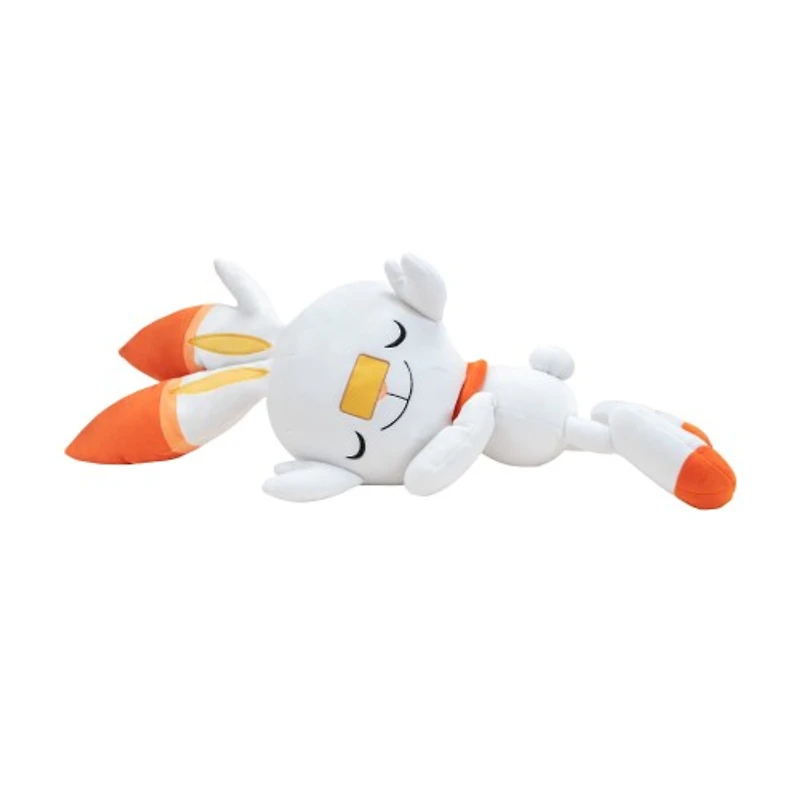 Pokemon: Sleeping Plush Scorbunny - 18" Plush