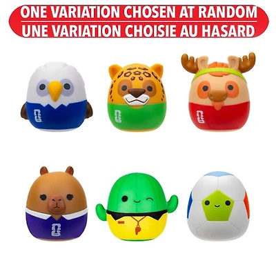 FIFA Squooshems by Original Squishmallows Assorted – One Variation Chosen at Random