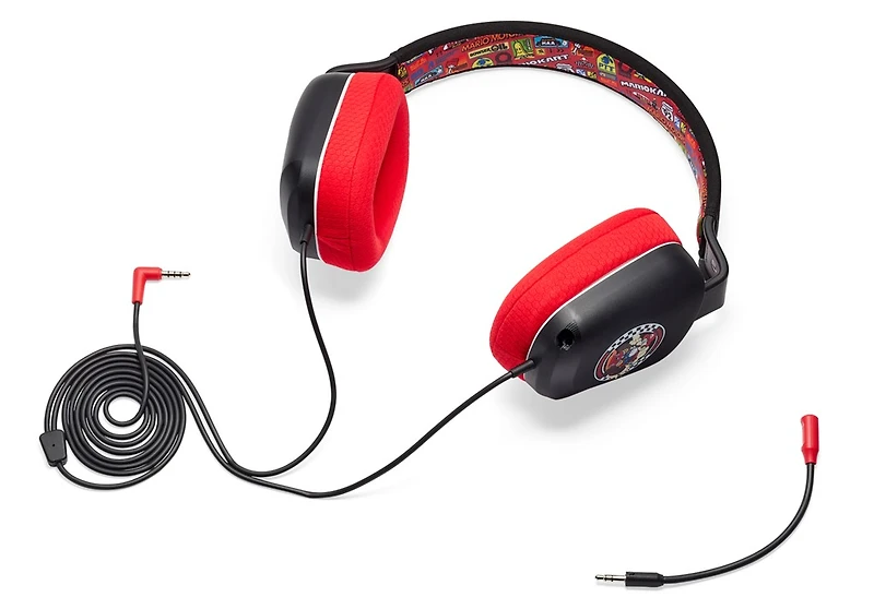 Casque stéréo filaire PowerA pour Nintendo Switch - Rivaux de Mario Kart 