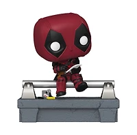 POP! Deluxe Deadpool on Bridge