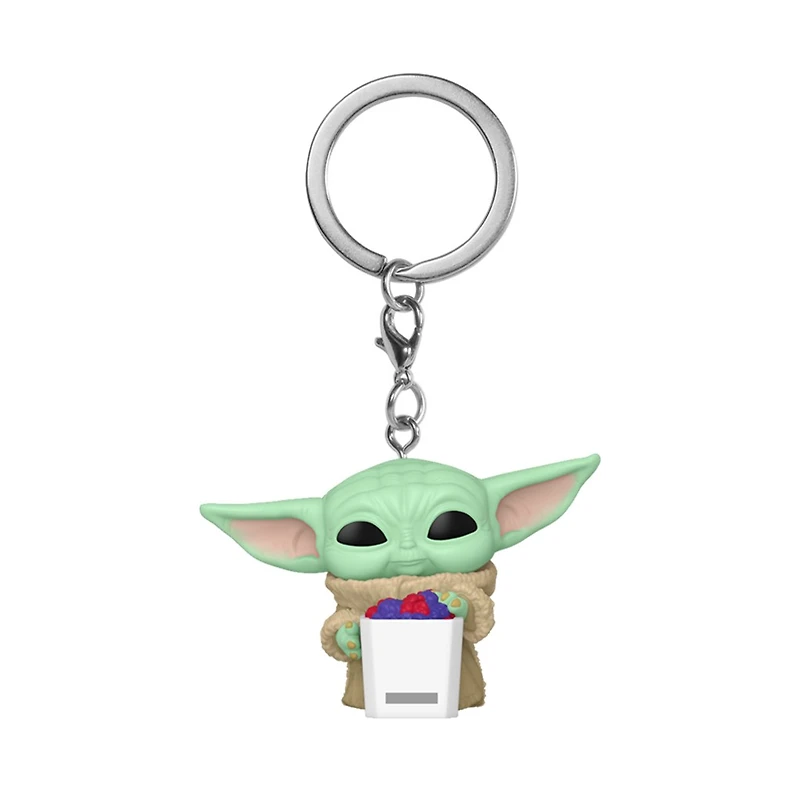 Star Wars Funko POP! Keychain Grogu with Popcorn