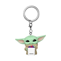 Star Wars Funko POP! Keychain Grogu with Popcorn