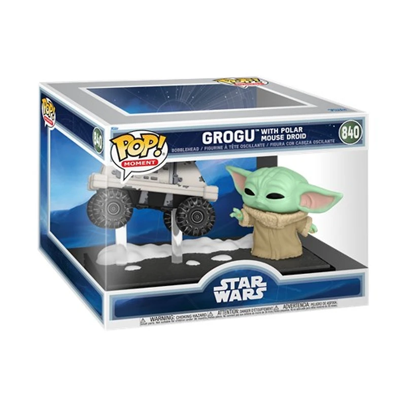 Star Wars Funko POP! Moment Grogu with Polar Mouse Droid