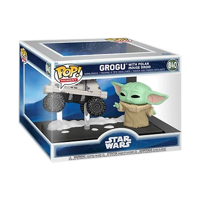 Star Wars Funko POP! Moment Grogu with Polar Mouse Droid