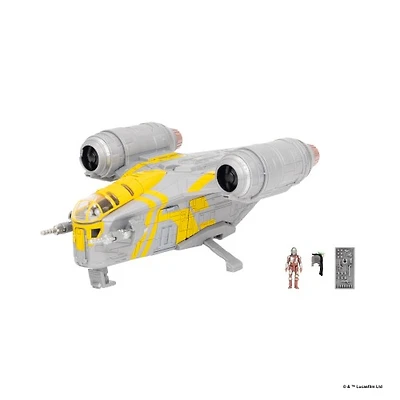 Star Wars Mico Galaxy Squadron - Mandalorian and Grodu