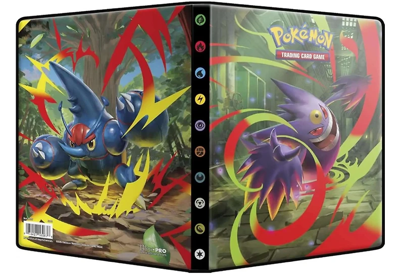 Ultra Pro Pokemon Trading Card Game Mega Evolution Phantasmal Flames 4-Pocket Portfolio