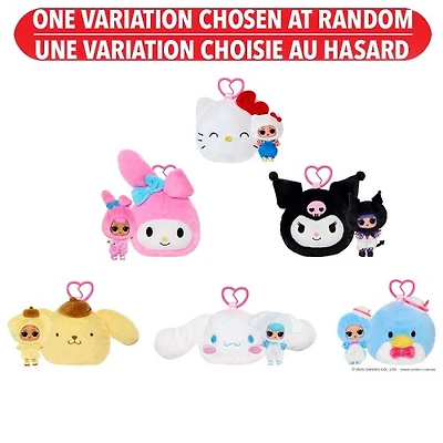 LOL Surprise x Hello Kitty Plush and Keychain – One Variation Chosen at Random