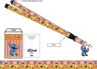 Lilo and Stitch Orange Lanyard