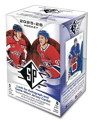 2025-26 Upper Deck SP Hockey Blaster Box