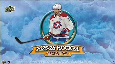 2025-26 Upper Deck Series 2 Hockey Gravity Feed Pack