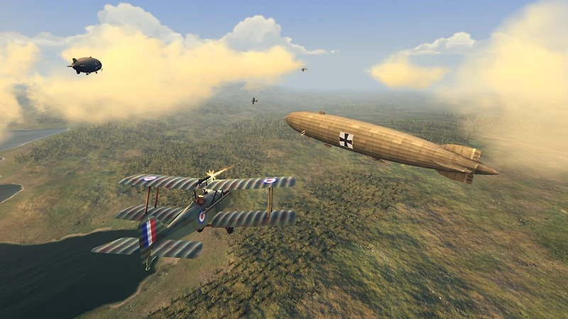 Warplanes WW1+WW2 Dogfight