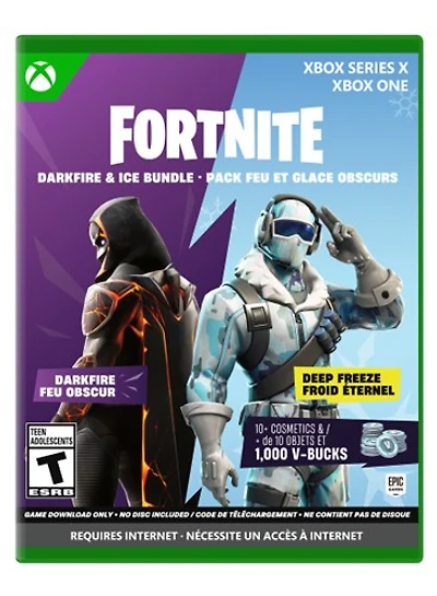 Fortnite – Darkfire & Ice Bundle (Code-In-Box