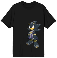 Sonic the Hedgehog X DC Batman Black T-Shirt