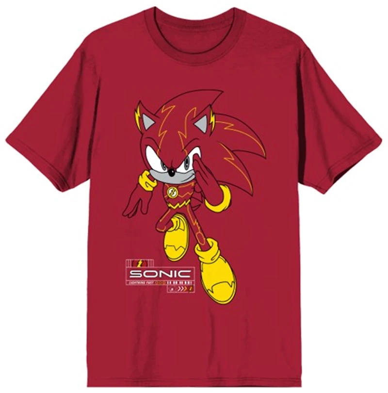 Sonic the HedgehogxDC Flash T-Shirt
