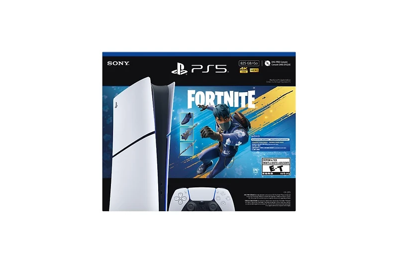 PlayStation 5 Digital Edition 825GB – Fortnite Flowering Chaos Bundle