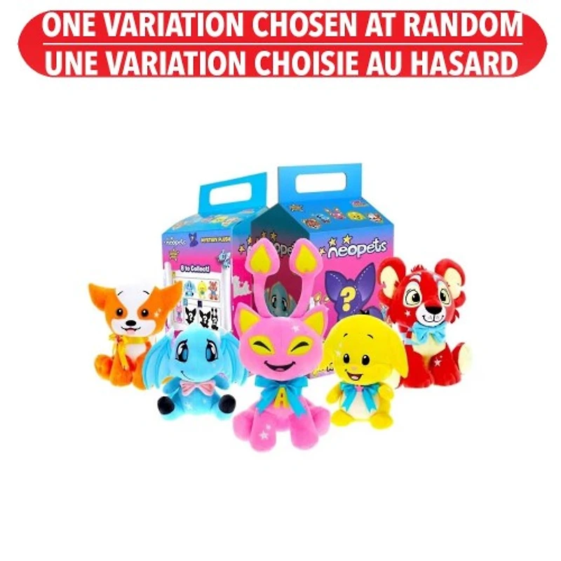 Neopets 25th Anniversary Mystery Blind Box Plush Assorted – One Variation Chosen at Random