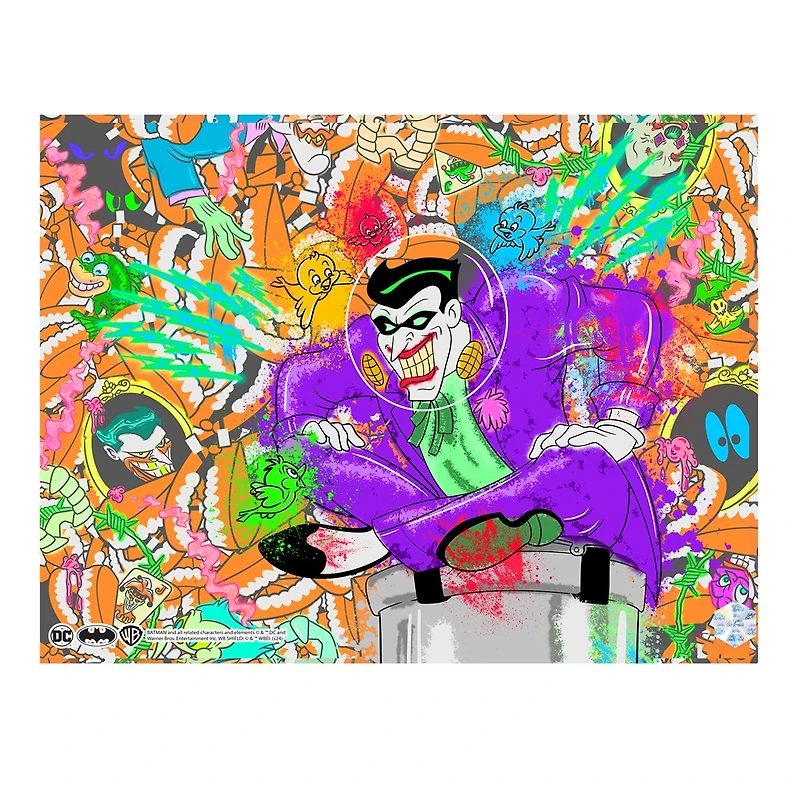 Exclusive Batman Pop Art Animation Cel Collectible