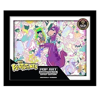 Exclusive Flintstones Pop Art Animation Cel Collectible - Limited Edition with Digital Twin | Featuring Background by Renowned Artist 