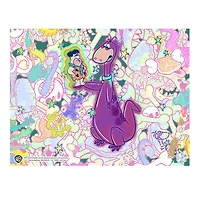 Exclusive Flintstones Pop Art Animation Cel Collectible - Limited Edition with Digital Twin | Featuring Background by Renowned Artist 