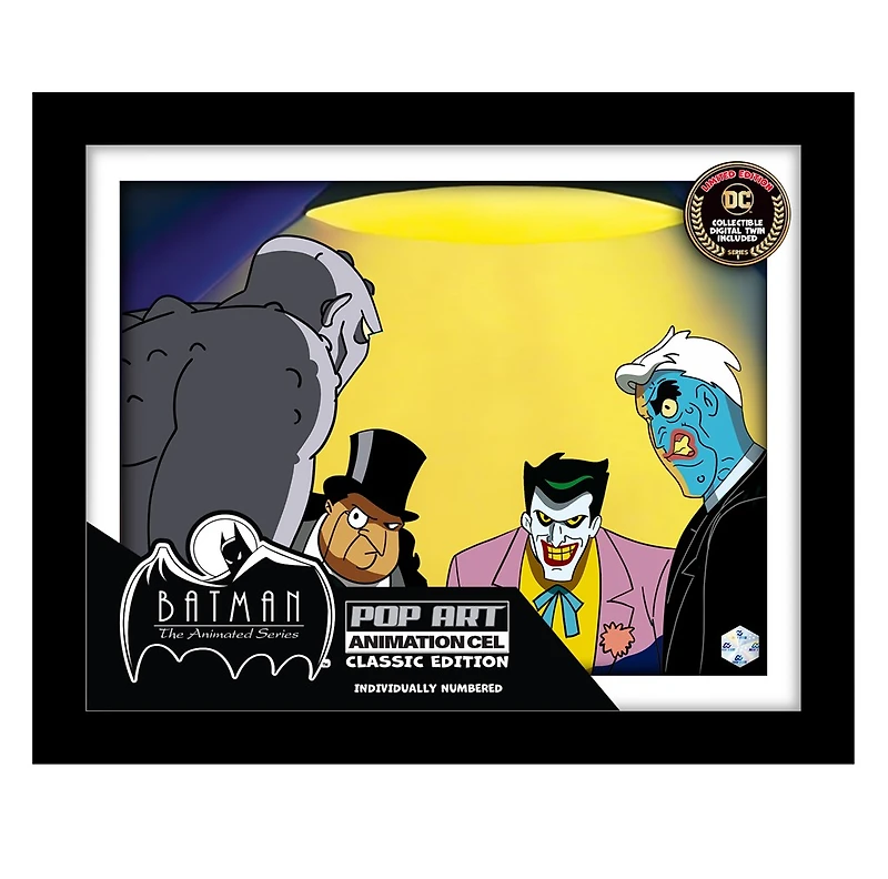 Exclusive Batman Classic Pop Art Animation Cel Collectible