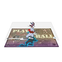 Exclusive Looney Tunes Pop Art Animation Cel Collectible - Limited Edition with Digital Twin | Featuring Background by Renowned Artist 