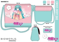 Hatsune Miku Mint Green Crossbody Bag