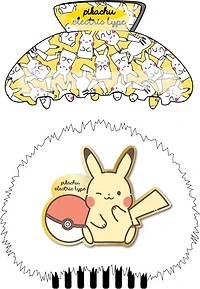 Pokemon: Pikachu Hair Claw Clip
