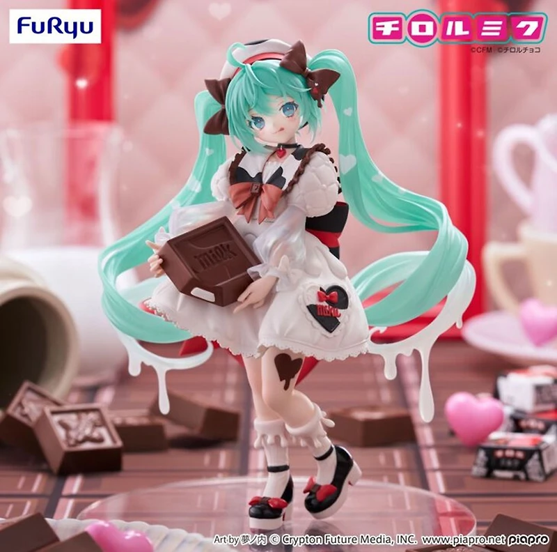 Hatsune Miku×Tirol Choco - Trio-Try-It Figure -Hatsune Miku×Tirol Choco Milk Ver. 