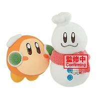 Kirby Fluffy Puffy Mine - Play in The Snow - (B:Waddle Dee) 