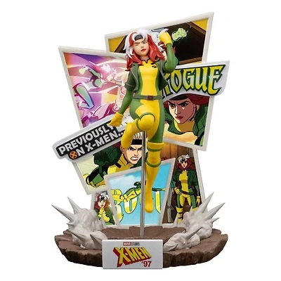 Figure X-Men '97 Pvc Diorama D-Stage Rogue (Sdcc Exclusive) 16 Cm 