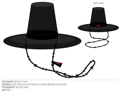 KPOP Demon Hunters Roleplay Saja Boys Hat 