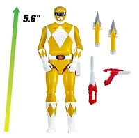 Mighty Morphin Power Rangers Re-Ignition Auto-Morphin Yellow Ranger Action Figure 