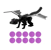 Minecraft Dragon's Breath Attack Ender Dragon Action Figure