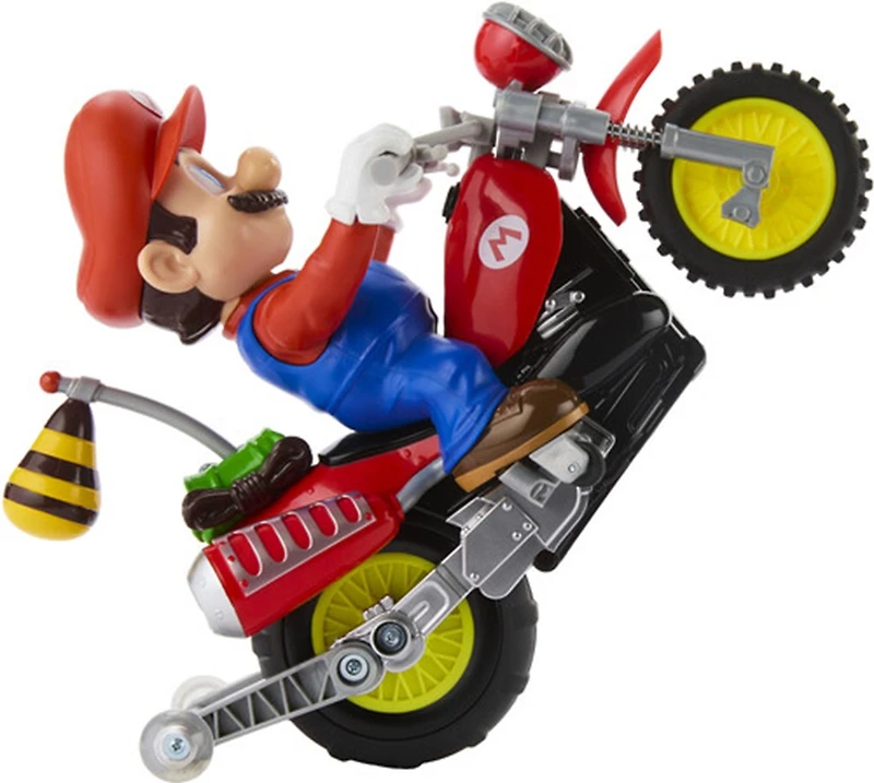 Hot Wheels: The Super Mario Galaxy Movie -  Mario Wheelie Motocross RC