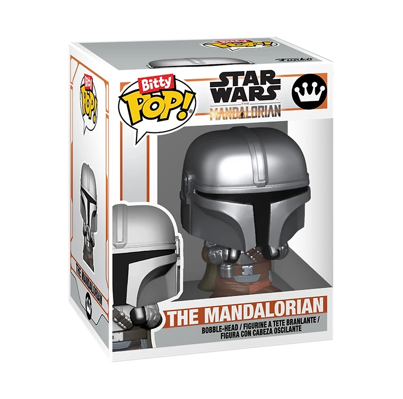 Bitty POP! Rides The Mandalorian in N1 Starfighter (with Grogu)