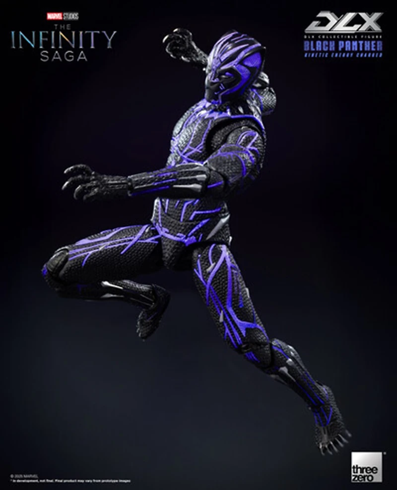 Marvel Studios Infinity Saga - DLX - Black Panther (Kinetic Charge) Action Figure