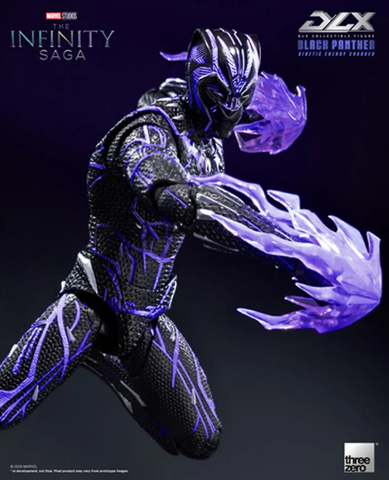 Marvel Studios Infinity Saga - DLX - Black Panther (Kinetic Charge) Action Figure