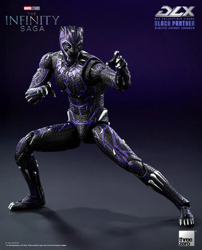Marvel Studios Infinity Saga - DLX - Black Panther (Kinetic Charge) Action Figure