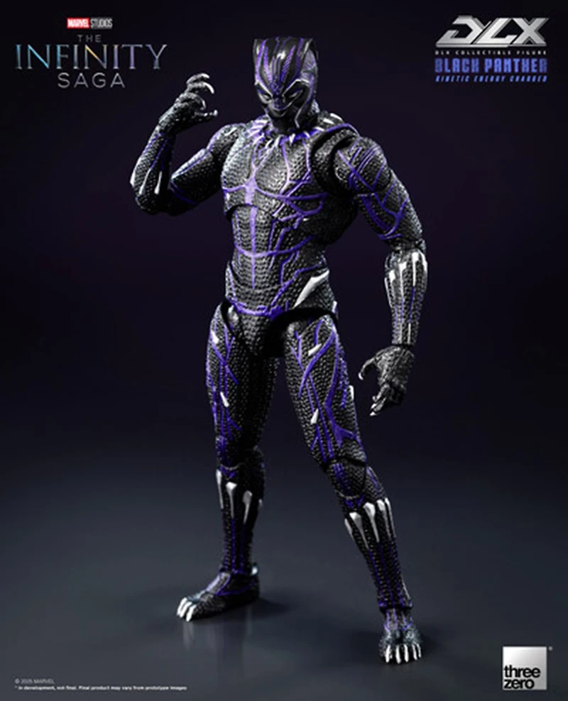 Marvel Studios Infinity Saga - DLX - Black Panther (Kinetic Charge) Action Figure
