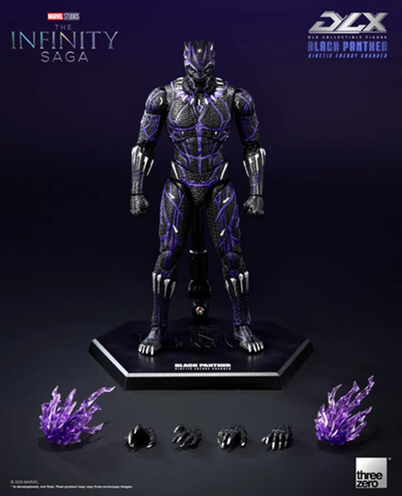 Marvel Studios Infinity Saga - DLX - Black Panther (Kinetic Charge) Action Figure