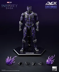 Marvel Studios Infinity Saga - DLX - Black Panther (Kinetic Charge) Action Figure  