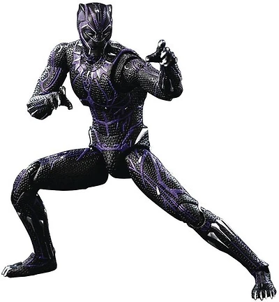 Marvel Studios Infinity Saga - DLX - Black Panther (Kinetic Charge) Action Figure  