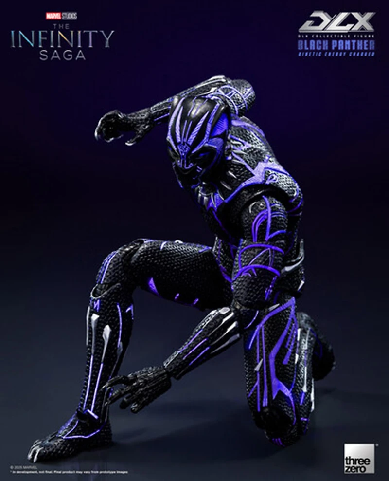 Marvel Studios Infinity Saga - DLX - Black Panther (Kinetic Charge) Action Figure