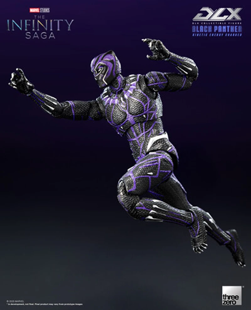 Marvel Studios Infinity Saga - DLX - Black Panther (Kinetic Charge) Action Figure