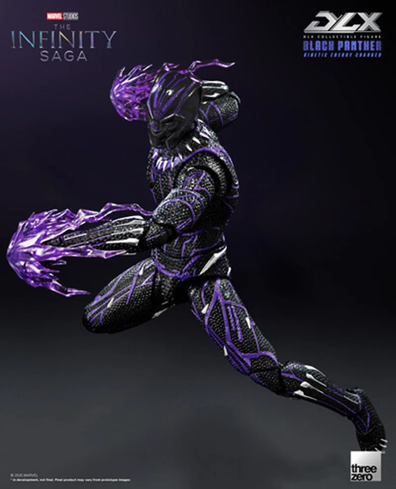 Marvel Studios Infinity Saga - DLX - Black Panther (Kinetic Charge) Action Figure  
