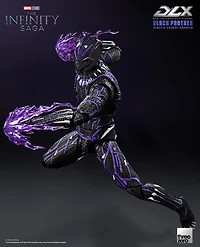 Marvel Studios Infinity Saga - DLX - Black Panther (Kinetic Charge) Action Figure  
