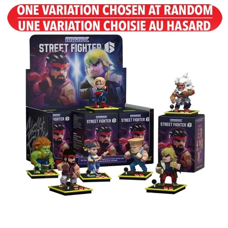 Capcom Street Fighter Series Figure Pack (10 cm) Street Fighter - Mighty Jaxx – One Variation Chosen at Random