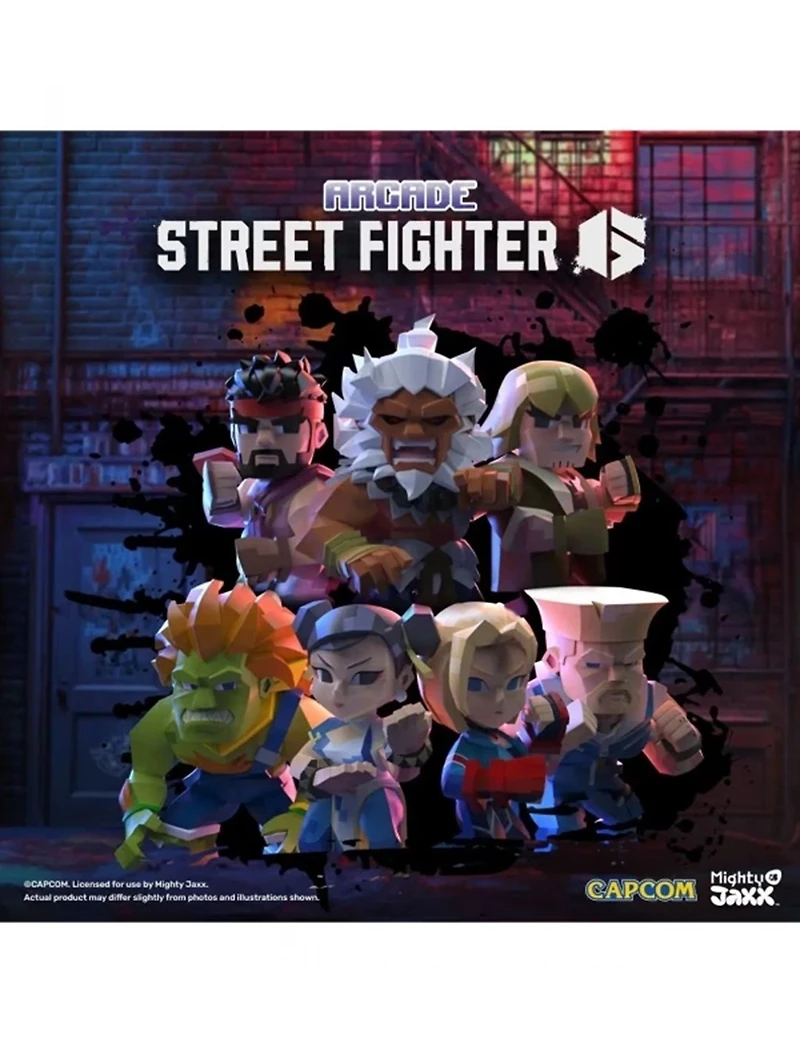 Capcom Street Fighter Series Figure Pack (10 cm) Street Fighter - Mighty Jaxx – One Variation Chosen at Random