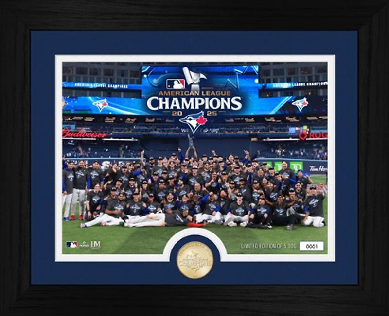 Toronto Blue Jays 2025 American League Champions Bronze Coin Photo Mint 